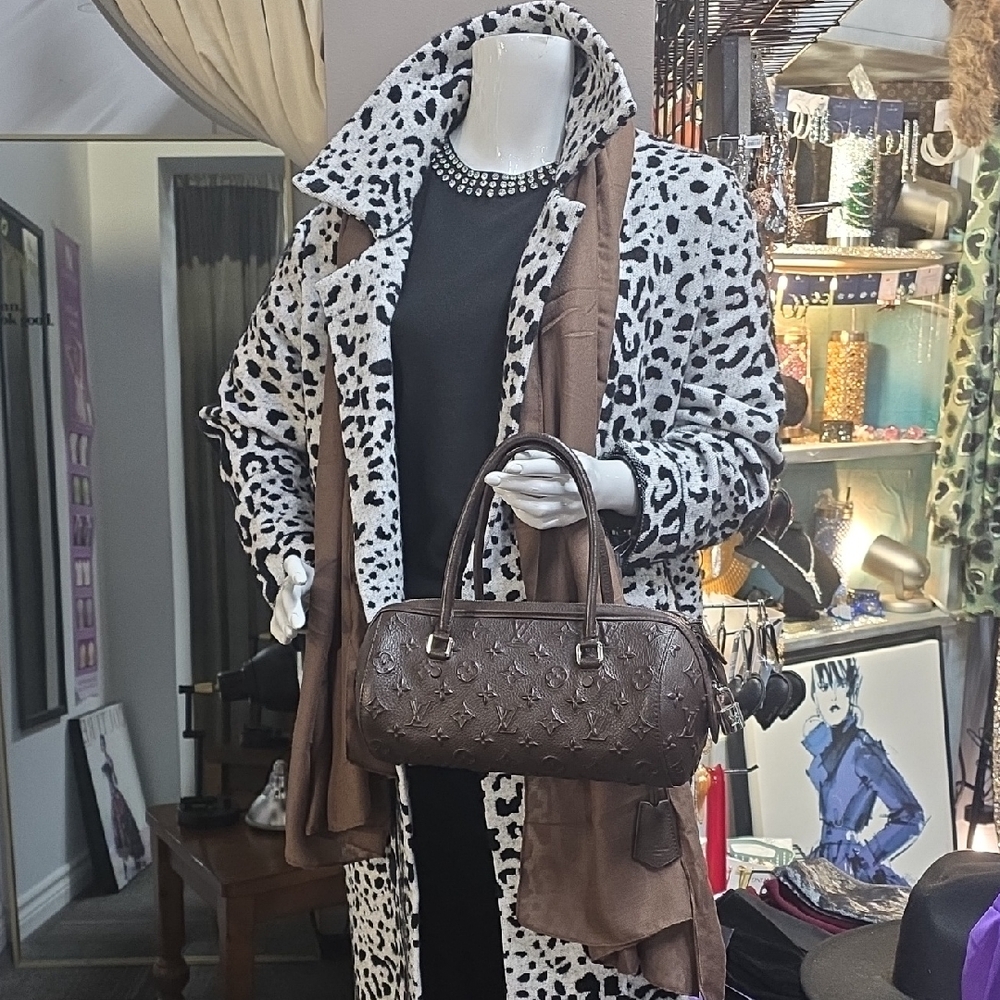Louis Vuitton Brown Shoulder Bag Limited Edition.